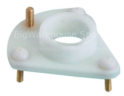 Wash arm support mounting pos. upper