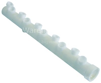 Wash arm L 445mm nozzles 10 mounting pos. left