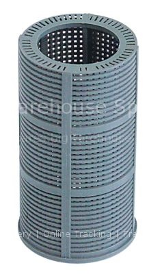 Round filters outflow