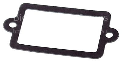 Gasket for filter for drain pump