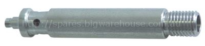 Rinse arm shaft