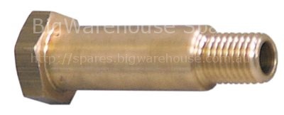 Extension for rinse arm shaft