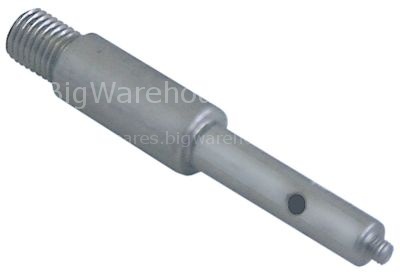 Rinse arm shaft