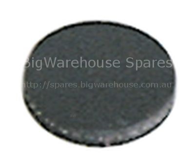 Flat gasket rubber ED ø 12mm thickness 2mm Qty 1 pcs