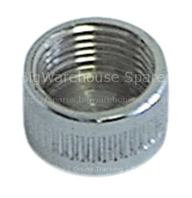 End cap for rinse arm