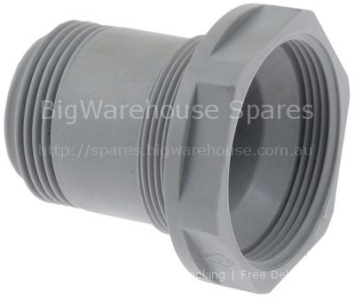 Extension for salt tank Qty 1 pcs L 78mm ID ø 38mm