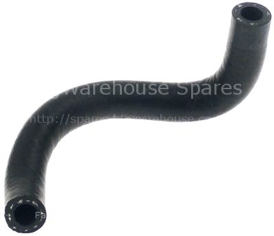 Formed hose ID ø 10mm hose ext. ø 17mm ED ø 17mm hose int. ø 10m