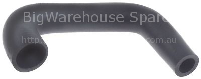 Formed hose for drain pump warewashing