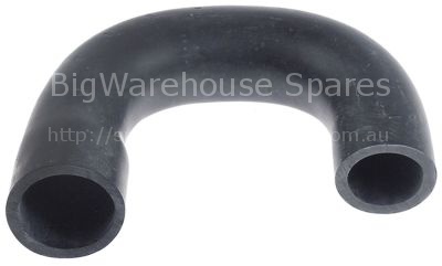 Formed hose for drain pump warewashing