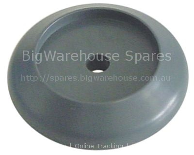 Base for roller ED ø 64mm ID ø 8,5mm hood mechanics grey