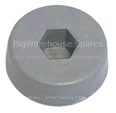 End cap for wash arm