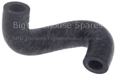 Formed hose warewashing