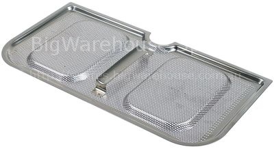 Flat filter H 15mm L 360mm W 180mm