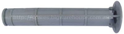 Overflow pipe L 218mm ø 39mm