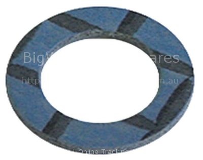 Flat gasket fibre ED ø 20mm ID ø 14mm thickness 2mm Qty 1 pcs