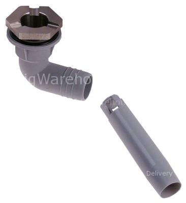 Drain unit complete thread 3/4" hose ø 25mm