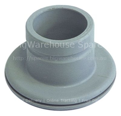 Cover ø 60mm H 38mm overflow pipe connection ø 35mm