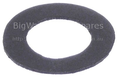 Flat gasket rubber ED ø 29mm ID ø 17mm thickness 1mm Qty 1 pcs