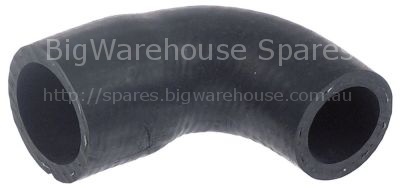 Formed hose for drain pump warewashing