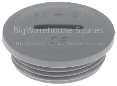 Cap thread PG21 H 11mm