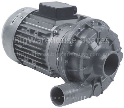 Pump inlet ø 63mm outlet ø 47mm type 1227.2711M10 230/400V 50Hz