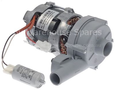 Pump inlet ø 33mm outlet ø 26mm type X3SX 230V 50Hz 1 phase 0,26