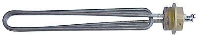 Heating element 3000W 230V heating circuits 1 thread 1¼" L 285mm