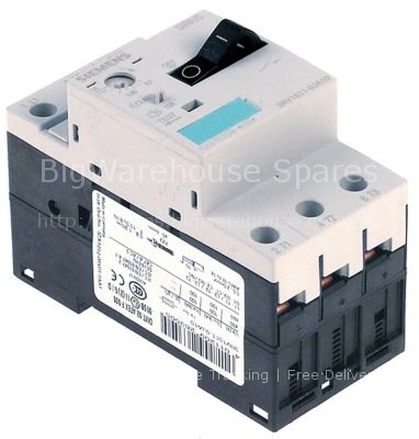 Motor protection circuit breaker type 3RV1011-0JA10 setting rang