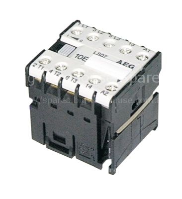 Power contactor resistive load 16A 230VAC (AC3/400V) 6A/3kW main