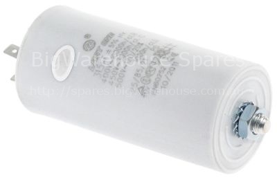 Operating capacitor capacity 31,5µF 400V  tolerance 5% ambient t