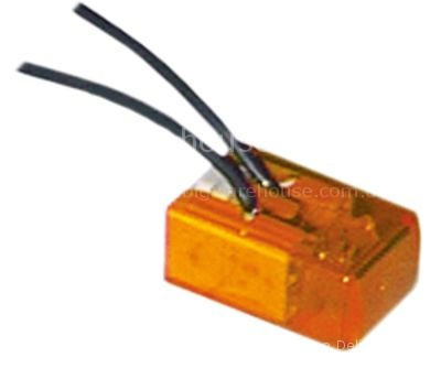 Indicator light orange 230V