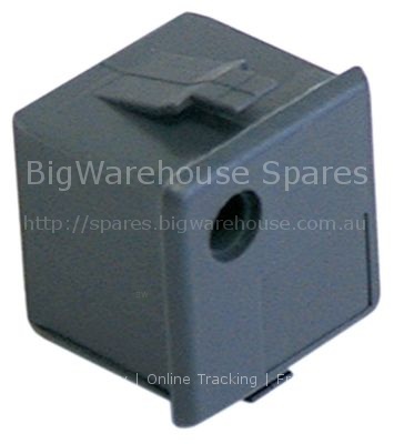 Element holder grey format square illuminable L.26 suitable for