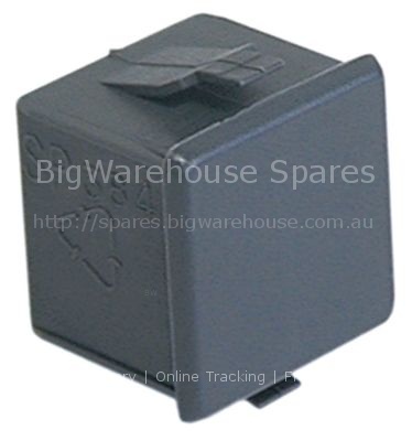 Blank grey format square mounting measurements 25x25mm