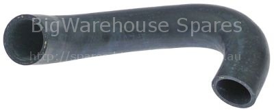 Formed hose ID ø 47/53mm ED ø 60/66mm L 340mm warewashing Qty 1