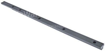 Guide bar L 700mm for hood W 26mm H 21mm