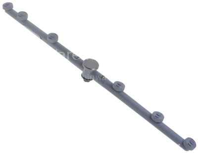 Rinse arm L 460mm nozzles 6 mounting ø 14mm mounting pos. upper/