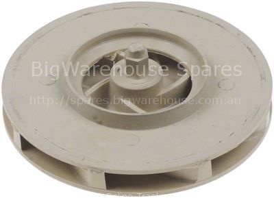 Impellor ø 98 mm H 12 mm M10L blades 8
