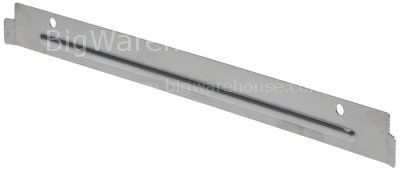 Basket guide mounting pos. left/right L 450mm W 3,5mm H 37,5mm
