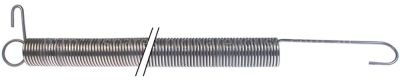 Tension spring ø 38,8mm total length 663mm wire gauge ø 4,2mm