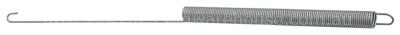 Tension spring ø 15mm total length 540mm wire gauge ø 2mm mounti