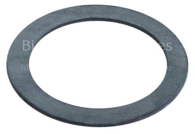 Flat gasket rubber ED ø 57mm ID ø 43mm thickness 2mm Qty 1 pcs