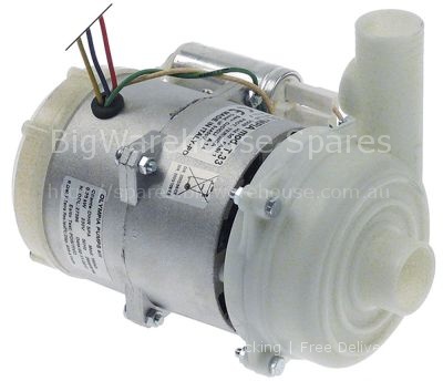 Pump inlet ø 33mm outlet ø 30mm type T33 230V 50Hz 1 phase 0,25k