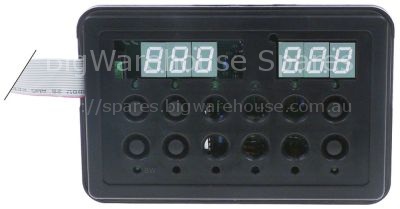 Keypad unit dishwasher 37E/80E/81E/18ER/19E buttons 6 suitable f