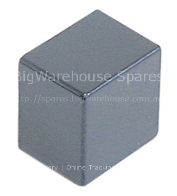 Blank size 23x23mm grey