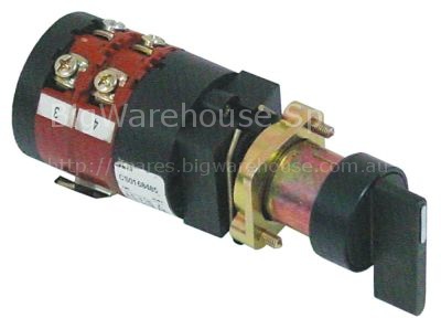 Rotary switch 5 0-1-2-3-4-5 sets of contacts 4 type CS0168485 40