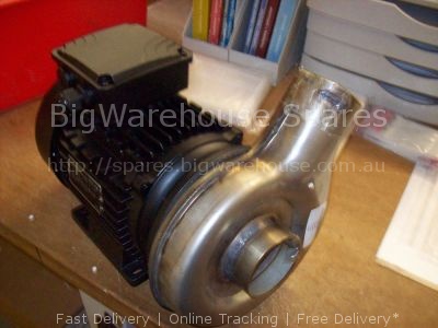 Pump inlet ø 70mm outlet ø 70mm 230/400V 50/60HzHz 3 phase 2,2kW