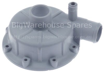 Pump cover LGB inlet ø 28 mm outlet ø 26 mm auxiliary pressure c