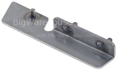 Hinge for door mounting pos. right for dishwasher L 130mm H 32mm