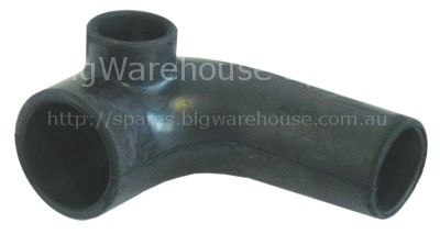Formed hose warewashing equiv. no. 00013718 with piggyback