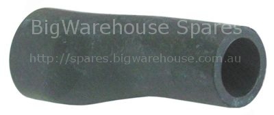 Formed hose S-shape warewashing equiv. no. 00222109